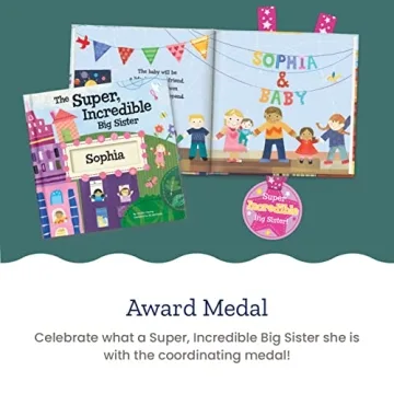 Super Incredible Big Sister Personalized Storybook Gift