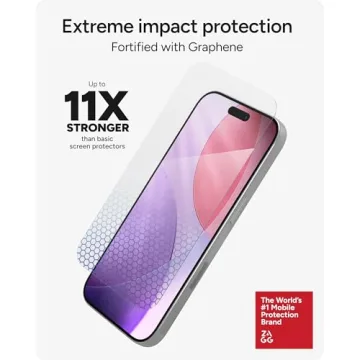 ZAGG XTR5 Screen Protector for iPhone 17 Pro