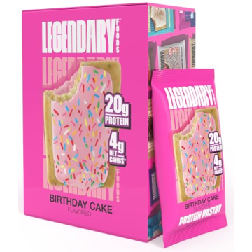 Legendary Foods 20g Protein Pastry - Keto Friendly Breakfast Snacks