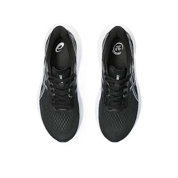 ASICS Women's GT-2000 12 Running Shoes, 8, Black/Carrier Grey