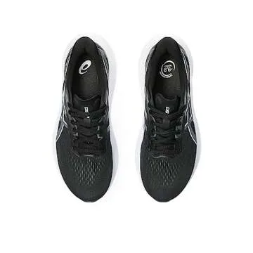 ASICS Women's GT-2000 12 Running Shoes, 8, Black/Carrier Grey