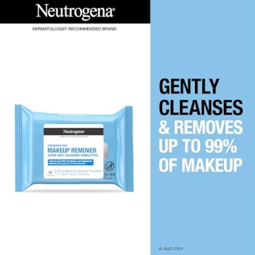 Neutrogena Fragrance-Free Makeup Remover Wipes Twin Pack