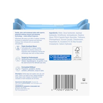Neutrogena Fragrance-Free Makeup Remover Wipes Twin Pack