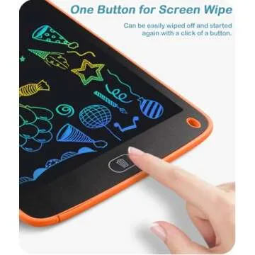 Cousper LCD Writing Tablet, 2 Pack 10 Inch Doodle Board Toys for Toddlers Kids, Colorful Drawing Tablets for 3 4 5 6 7 8 Years Old Boys and Girls, Educational Learning Toys Birthday Gifts