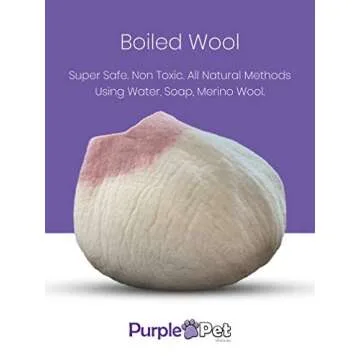 iPrimio Natural Wool Cat Cave Bed - Cozy & Eco-Friendly