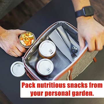 Premium FORJARS Wide Mouth Canning Lids - 48 Pcs