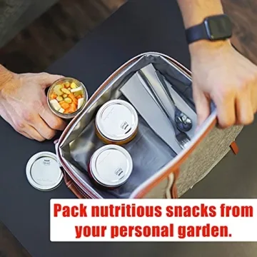 Premium FORJARS Wide Mouth Canning Lids - 48 Pcs