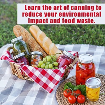 Premium FORJARS Wide Mouth Canning Lids - 48 Pcs