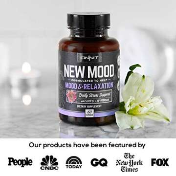ONNIT Nootropic Stack - Alpha Brain (30ct) + New Mood (30ct) + Shroom Tech Sport (28ct)