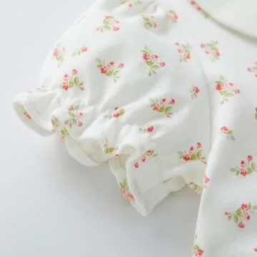 pureborn Toddler Girls Summer Dress Cotton Floral 3-4 Years