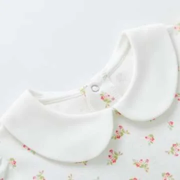 pureborn Toddler Girls Summer Dress Cotton Floral 3-4 Years