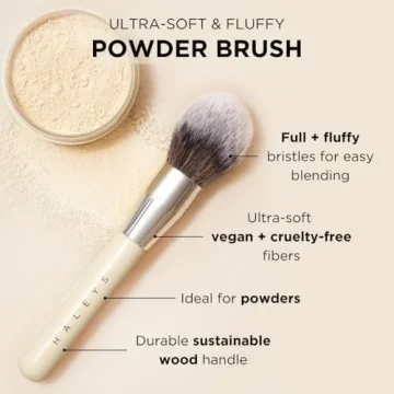 Premium Vegan Powder Brush for Flawless Makeup