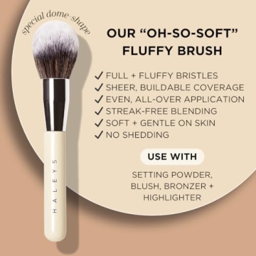 Premium Vegan Powder Brush for Flawless Makeup