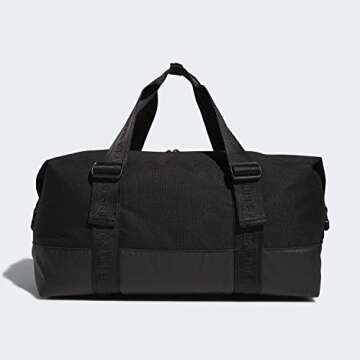 adidas Originals Weekender Duffel Bag, Black, One Size