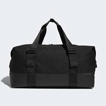 adidas Originals Weekender Duffel Bag, Black, One Size