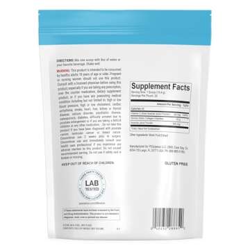 PEScience Collagen Peptides Powder, Hydrolyzed Collagen Protein with Vitamin C, 30 Servings, Unflavored, Supports Hair, Skin, and Nails