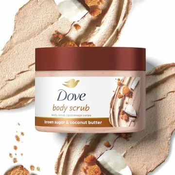 Dove Brown Sugar Coconut Butter Scrub Silky Smooth Skin