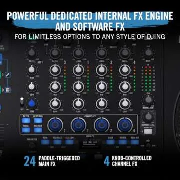 RANE FOUR Advanced 4 Channel Stems DJ Controller - Cutting Edge Performance