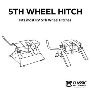 Classic Accessories Over Drive PermaPRO Class C RV Cover, Fits 23' - 26' RVs