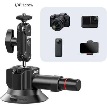 UURig SC-01 Suction Mount for Action Cameras and Phones