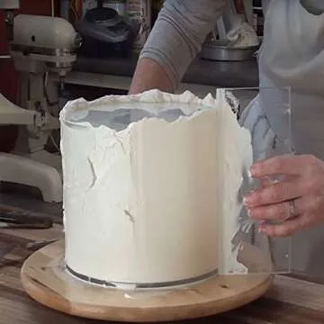 CAKESAFE 8 Inch OG Scraper for Perfect Cake Finishing