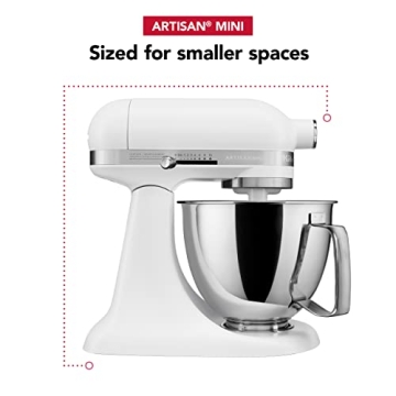 Efficient KitchenAid Artisan Mini Stand Mixer for Baking