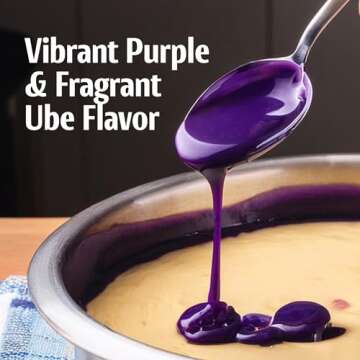 Jans Sweet Cow - Ube Flavored Sweetened Condensed Creamer - Purple Colored Sweet Potato Creamer for Baking Cooking Dessert 13.40 oz per pack (Ube, Pack of 2)