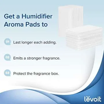 LEVOIT Aroma Pads for Humidifier - 16 Pack Replacement