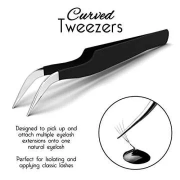 SIVOTE Lash Tweezers - Precision for Perfect Lashes