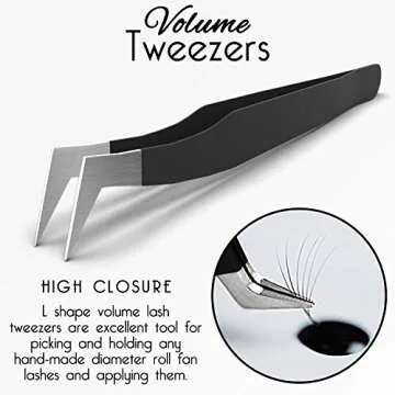 SIVOTE Lash Tweezers - Precision for Perfect Lashes