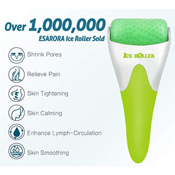 ESARORA Ice Roller for Face & Eye, Puffiness, Migraine, Pain Relief and Minor Injury, Skin Care Products
