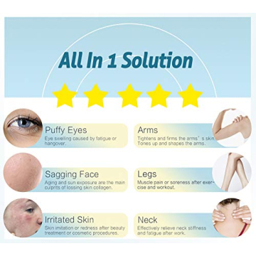 ESARORA Ice Roller for Face & Eye, Puffiness, Migraine, Pain Relief and Minor Injury, Skin Care Products