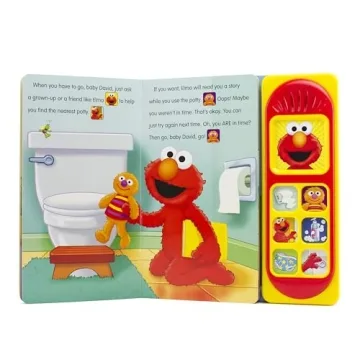 Potty Time with Elmo Interactive Sound Book for Kids