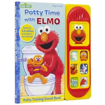 Potty Time with Elmo Interactive Sound Book for Kids