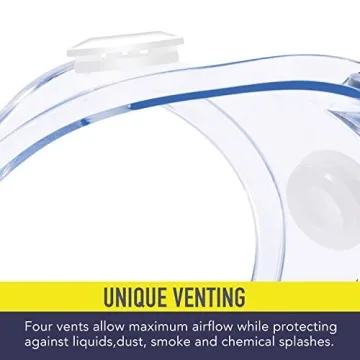 YunTuo Safety Goggles - Adjustable, Lightweight Eye Protection