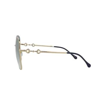 Gucci Stylish Square-Frame Metal Sunglasses Online