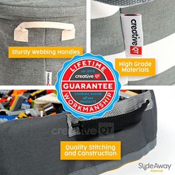 Creative QT SlideAway Toy Storage Organizer for Kids