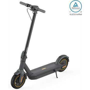 Segway Ninebot MAX Scooter - Foldable, High Speed, Long Range