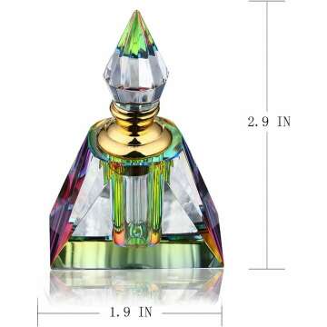 Vintage Egyptian Perfume Bottle - 3ML Decor