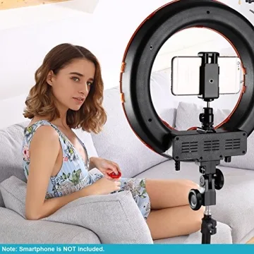 Neewer RL-12 LED Ring Light Kit for YouTube and Makeup Videos