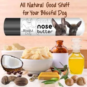 The Blissful Dog Xoloitzcuintli Nose Butter, Handcrafted, Easy-to-Apply 0.15 oz