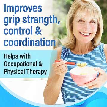 IMPRESA [6 Pack] Foam Grip Tubing/Foam Tubing - 3 Sizes - Ideal Grip Aid for Utensils, Tools and Mor...