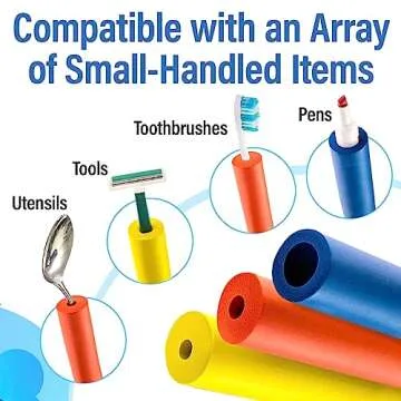 IMPRESA Foam Grip Tubing - 6 Pack for Easy Handling