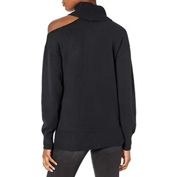 Josephine Cutout Turtleneck Sweater for Versatile Style