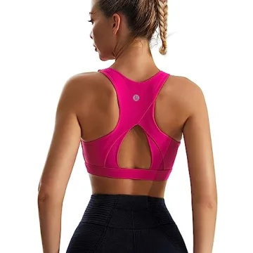 RUNNING GIRL High Impact Sports Bra for Women