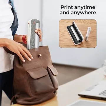 MUNBYN A4 Thermal Paper Rolls - BPA Free & Clear Printing