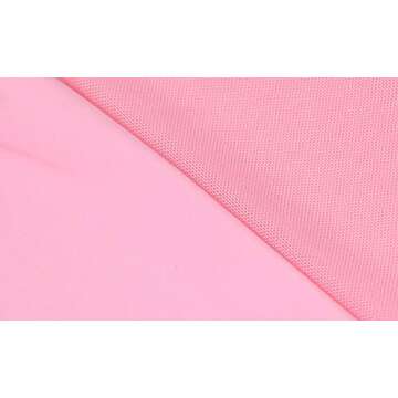 Meladyan Women Sexy Long Sleeve Mesh Crop Top Open Front Cover Up Spaghetti Strap Slim Fit Corset Cami 2 Pieces Clubwear Pink