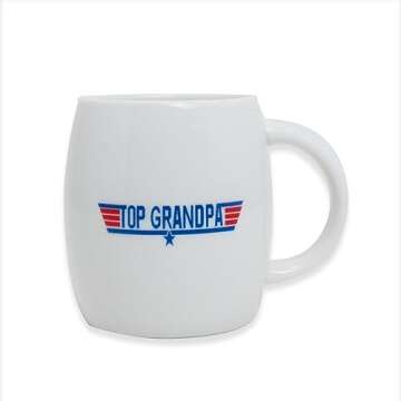 Lifetime Inc Premium Patriotic Grandpa Coffee Mug - Ideal Father's Day, Christmas, Birthday Gift - N...