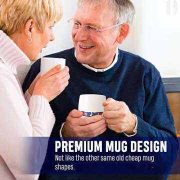 Lifetime Inc Premium Patriotic Grandpa Coffee Mug - Ideal Father's Day, Christmas, Birthday Gift - Novelty Cup for Proud Grandfathers - A Blend of Fun and Appreciation for Veterans and Enthusiats