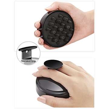 HEETA Hair Scalp Massager Brush for All Hair Types